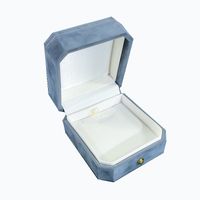 Elegant Solid Color Flannel Jewelry Boxes main image 2