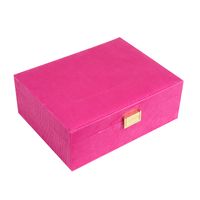 Elegant Solid Color Flannel Jewelry Boxes sku image 4