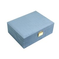 Elegant Solid Color Flannel Jewelry Boxes sku image 3