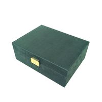 Elegant Solid Color Flannel Jewelry Boxes sku image 2