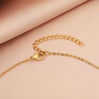 Stainless Steel Simple Style Classic Style U Shape Plating Pendant Necklace main image 7