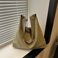 Women's Pu Leather Solid Color Streetwear Zipper Shoulder Bag main image 2