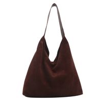 Women's Pu Leather Solid Color Streetwear Zipper Shoulder Bag sku image 2