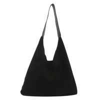 Women's Pu Leather Solid Color Streetwear Zipper Shoulder Bag sku image 4