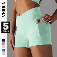 Style Simple Des Sports Couleur Unie Nylon Actif Bas Shorts main image 1