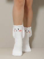 Unisex Simple Style Solid Color Polyester Crew Socks A Pair sku image 4