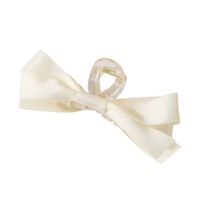 Women's Elegant Simple Style Bow Knot Arylic Hair Claws sku image 3