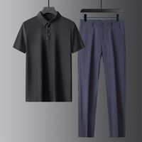 Men's Solid Color Pants Sets Men's Clothing main image 3