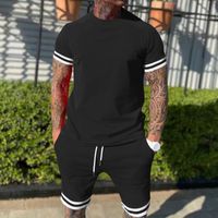 Men's Solid Color Shorts Sets Men's Clothing main image 3