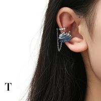 1 Pair Novelty Geometric Solid Color Plating Copper Ear Cuffs main image 4