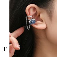 1 Pair Novelty Geometric Solid Color Plating Copper Ear Cuffs main image 3