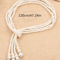 Elegant Pearl Synthetic Resin Wholesale Sweater Chain main image 2