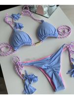 Frau Mehrfarbig 2-Teiliges Set Bikinis Bademode main image 1