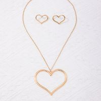 Elegant Simple Style Heart Shape Alloy Women's Jewelry Set main image 5