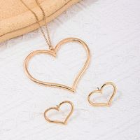Elegant Simple Style Heart Shape Alloy Women's Jewelry Set main image 4