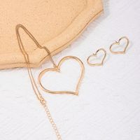 Elegant Simple Style Heart Shape Alloy Women's Jewelry Set main image 6