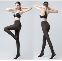 Women's Basic Solid Color Nylon Printing Tights 1 Piece main image 1