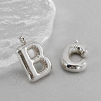 1 Piece Stainless Steel Letter Pendant main image 5