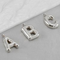 1 Piece Stainless Steel Letter Pendant main image 6