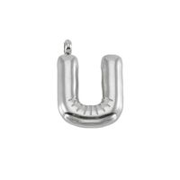 1 Piece Stainless Steel Letter Pendant sku image 21