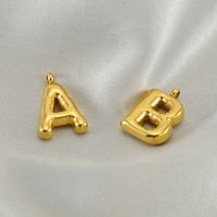 1 Piece Stainless Steel Letter Pendant main image 4