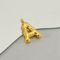 1 Piece Stainless Steel Letter Pendant main image 3