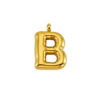 1 Piece Stainless Steel Letter Pendant sku image 2