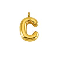 1 Piece Stainless Steel Letter Pendant sku image 3