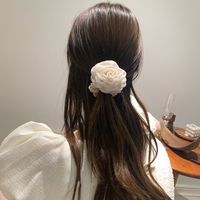 Women's Sweet Flower Organza Hair Tie main image 4