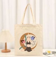 Women's Simple Style Cartoon Shopping Bags sku image 8