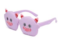 Cute Funny Cartoon Tac Special-Shaped Mirror Full Frame Kids Sunglasses sku image 1