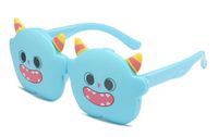 Cute Funny Cartoon Tac Special-Shaped Mirror Full Frame Kids Sunglasses sku image 2