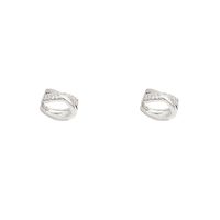 1 Pair IG Style Geometric Plating Inlay Copper Zircon Earrings main image 2