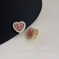 1 Pair IG Style Geometric Plating Inlay Copper Zircon Earrings sku image 20