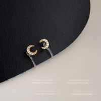 1 Paar IG-Stil Geometrisch Überzug Inlay Kupfer Zirkon Ohrringe sku image 8