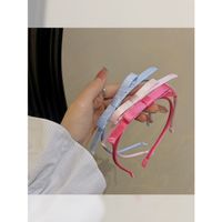 Women's Simple Style Bow Knot Cloth Hair Band main image 2