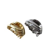 Women's Simple Style Geometric Metal Plating Hair Claws main image 3