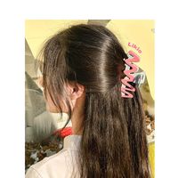Women's Simple Style Curve Acetic Acid Sheets Hair Claws main image 4
