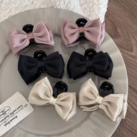 Women's Sweet Simple Style Bow Knot Cloth Hair Claws main image 6