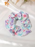 Women's Casual Cute Rabbit Colorful Egg Cloth Hair Tie sku image 1