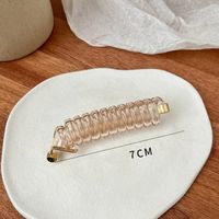 Women's Simple Style Solid Color Alloy Resin Hair Tie sku image 6