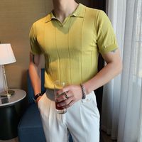 Men's Solid Color T-shirt Men's Clothing main image 3