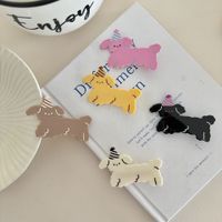 Women's Cute Dog Plastic Hair Clip main image 5