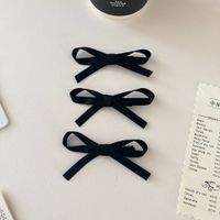 Women's Simple Style Bow Knot Cloth Hair Clip sku image 4
