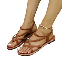 Women's Casual Solid Color Round Toe Beach Sandals main image 2