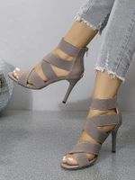 Women's Casual Solid Color Point Toe Fashion Sandals sku image 9
