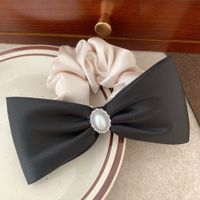 Women's Sweet Simple Style Bow Knot Cloth Hair Tie sku image 1