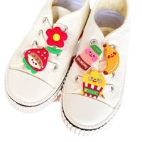 Fruit Shoe Accessories Resin Slippers Summer Shoe Buckle main image 3
