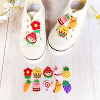 Fruit Shoe Accessories Resin Slippers Summer Shoe Buckle main image 2