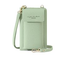 Women's Pu Leather Solid Color Preppy Style Flip Cover Phone Wallets sku image 2